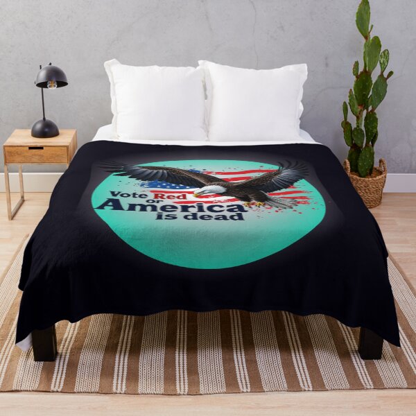Item preview, Vote Red or America is dead. designed and sold by ViralVisionsCreating .