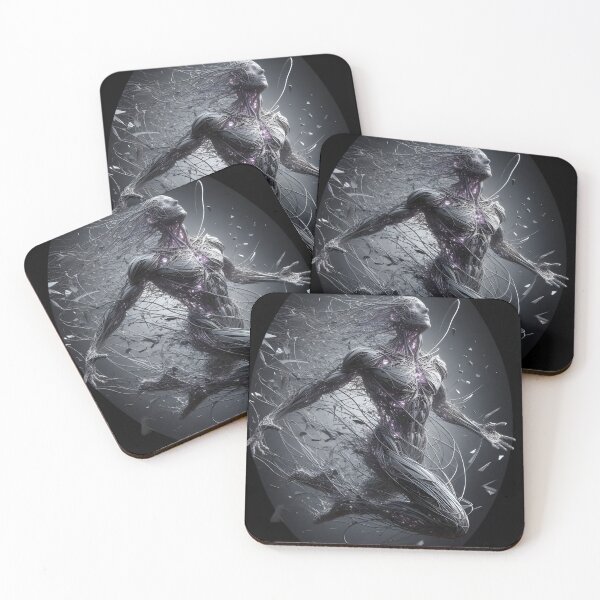 Item preview,  Futuristic Cybernetic Human Form designed and sold by IllumeInk.