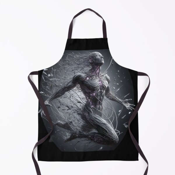 Item preview, Futuristic Cybernetic Human Form designed and sold by IllumeInk.