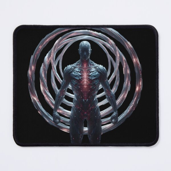 Item preview, Futuristic Cybernetic Human Design designed and sold by IllumeInk.