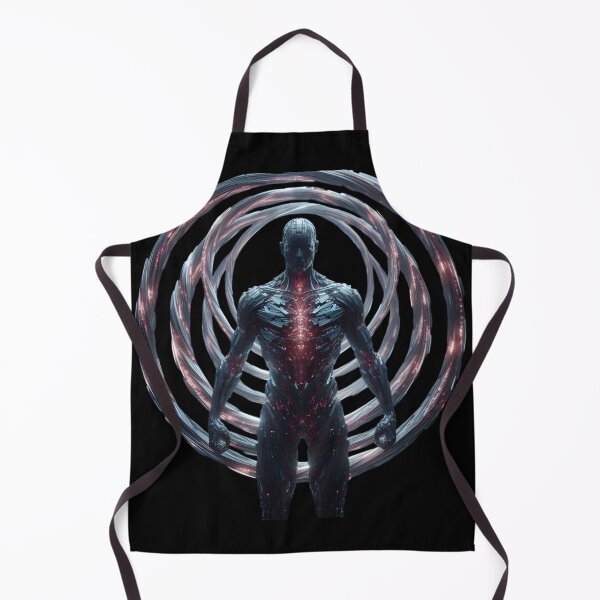 Item preview, Futuristic Cybernetic Human Design designed and sold by IllumeInk.