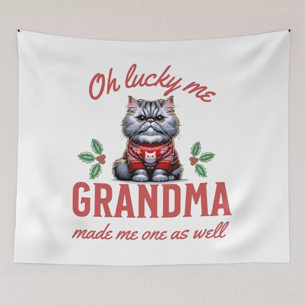 Item preview, "Oh lucky me Grandma made me one as well" designed and sold by BritishDelights.
