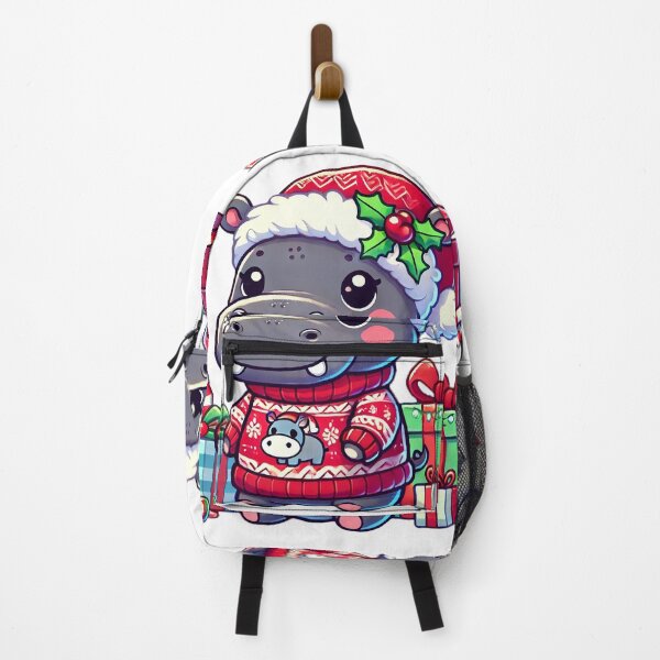 Item preview, Festive Hippo in Christmas Sweater designed and sold by Chokhdi289shop.