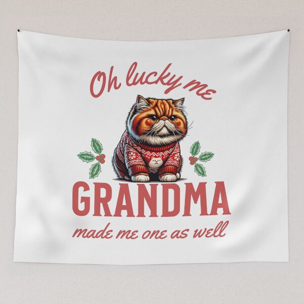 Item preview, "Oh lucky me Grandma made me one as well" designed and sold by BritishDelights.