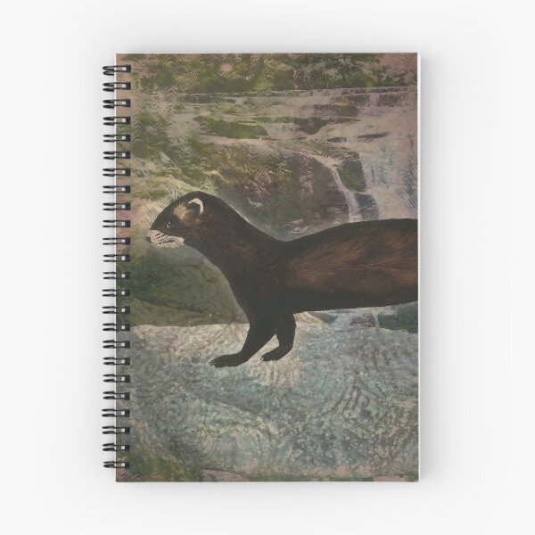 Item preview, Polecat Forest Predator Woodland Creature designed and sold by SoulscapeStudio.