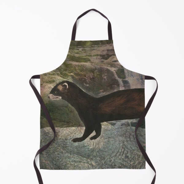 Item preview, Polecat Forest Predator Woodland Creature designed and sold by SoulscapeStudio.