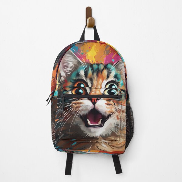 Item preview, Beautiful Portrait of a Playful Cat designed and sold by TojoStudios.