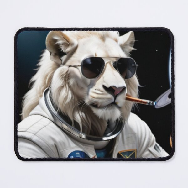 Item preview, Chilled White Space Lion designed and sold by Sidney Graf.