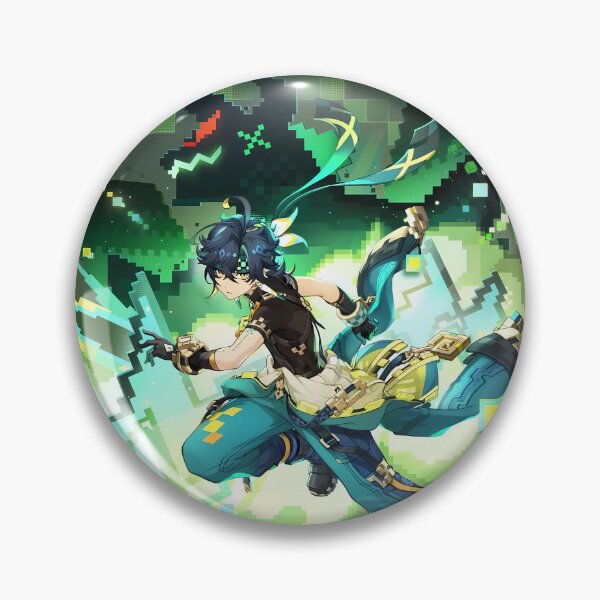 Item preview, Kinich Genshin Splash Art designed and sold by kazatodoesart.