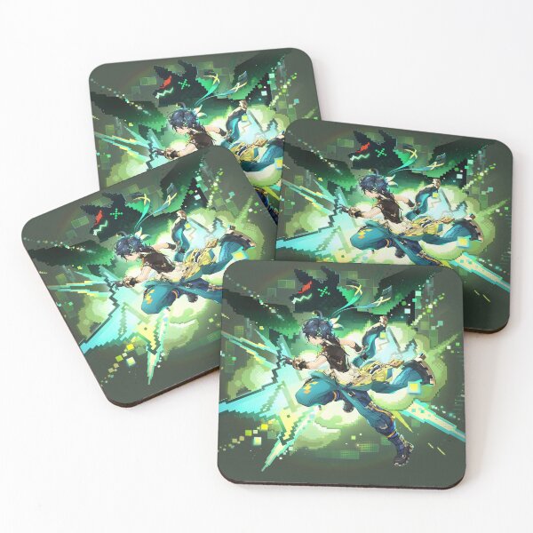 Item preview, Kinich Genshin Splash Art designed and sold by kazatodoesart.
