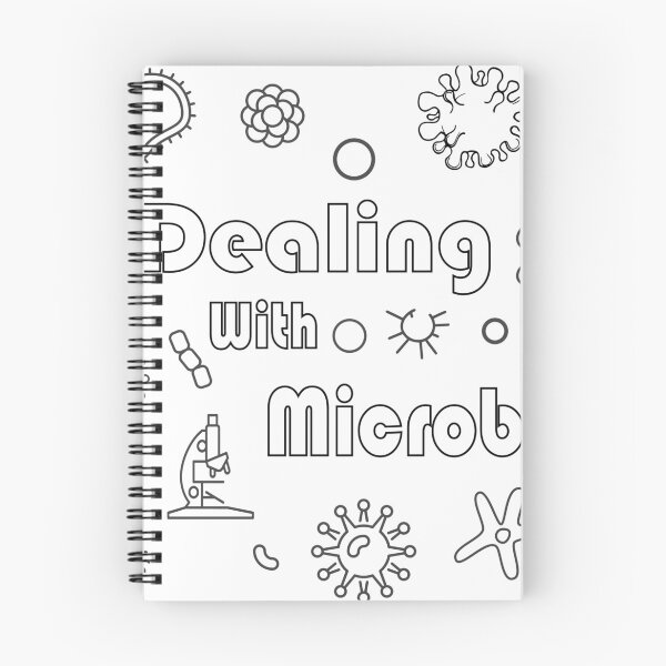 Item preview, Dealing with Microbes: Funny and Scientific Microbiology Gidt  designed and sold by roocky.