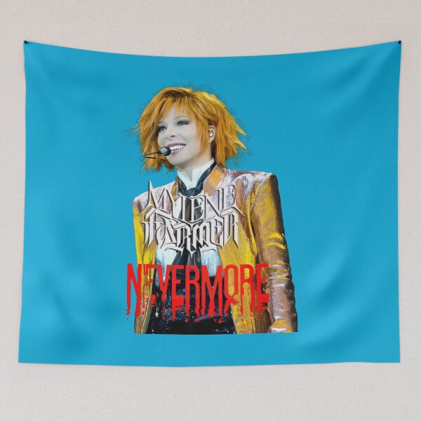 Artikelvorschau, Nimmermehr__2024_Paris_Mylene Farmer entworfen und verkauft von MusicVibesTee.