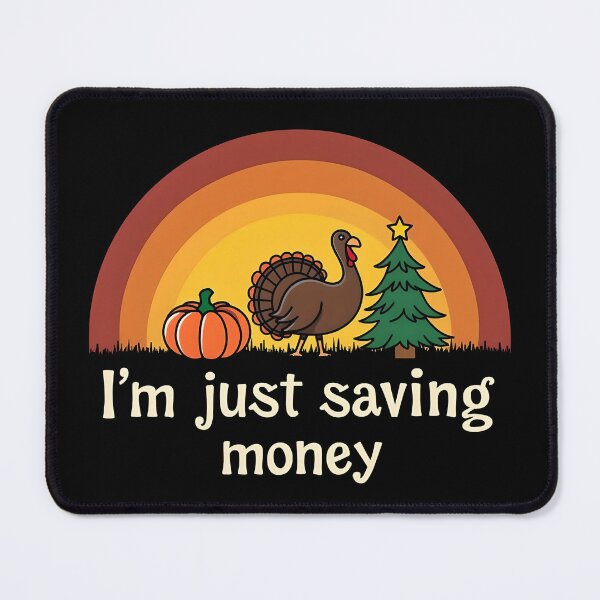 Item preview,   Hallothanksmas - I'm just saving money this year  designed and sold by kjp-design.