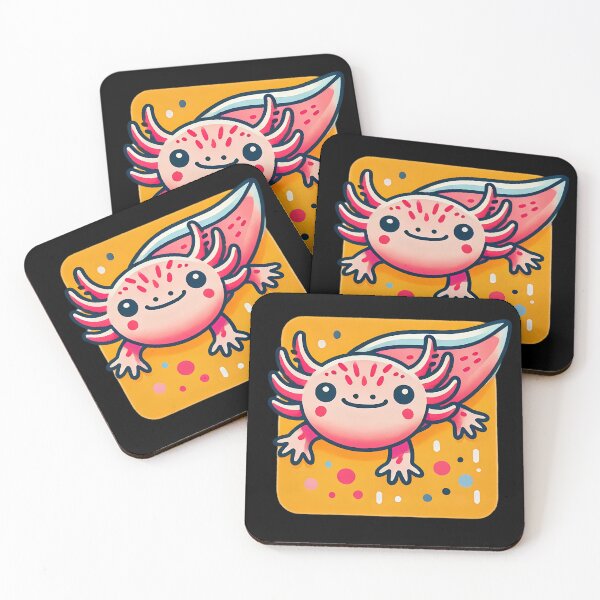 Item preview, Cute Axolotl Adventure. designed and sold by Linework Studio.