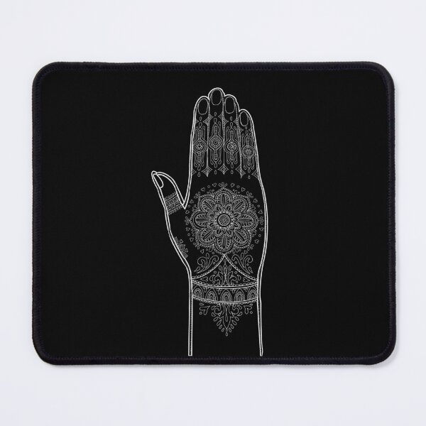 Item preview, Zen Buddha Henna White  designed and sold by LiaIsabellaArt.
