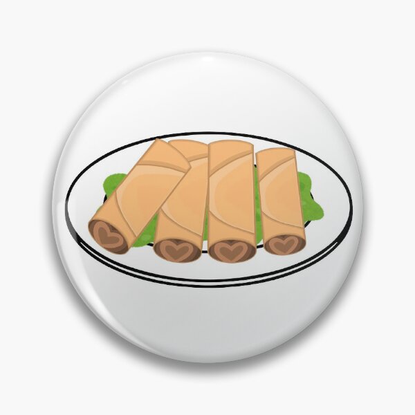 Item preview, cute lumpia plate designed and sold by Mimimoomooz.