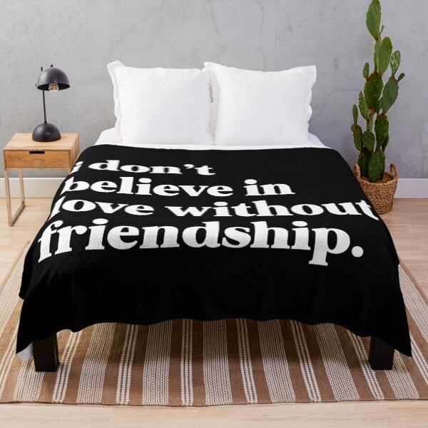 Item preview, I don’t believe in love without friendship designed and sold by weirdly weird.