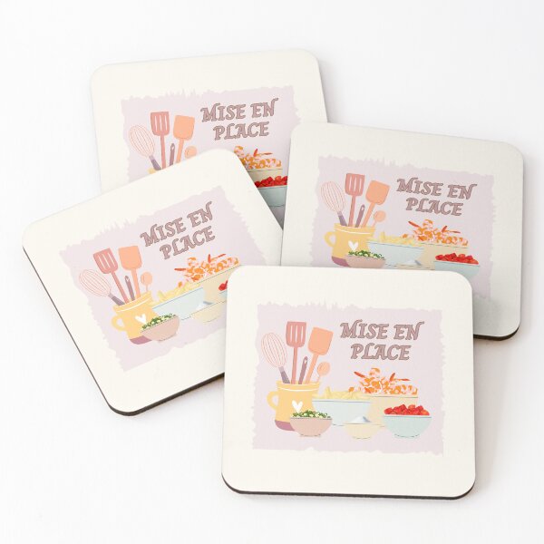 Item preview, Mise En Place Kitchen Utensils Cooking Design designed and sold by TMG Tees.