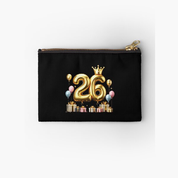 Item preview, Gold Foil 26th Birthday Celebration Balloon designed and sold by momo9981.