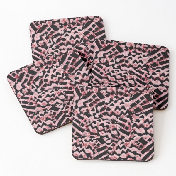 Item preview, Pink and black wool patchwork V1 designed and sold by LuCancio23.