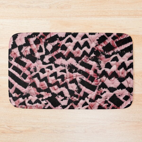 Item preview, Pink and black wool patchwork V1 designed and sold by LuCancio23.