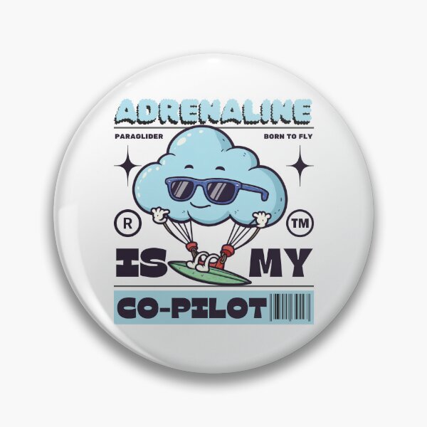 Item preview, Adrenaline is my co-pilot designed and sold by Peerless-Prime.