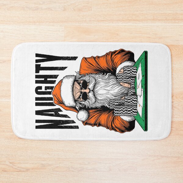 Item preview, Poker Santa Claus Casino Gambler Funny Naughty Four Aces designed and sold by GrandeDuc.
