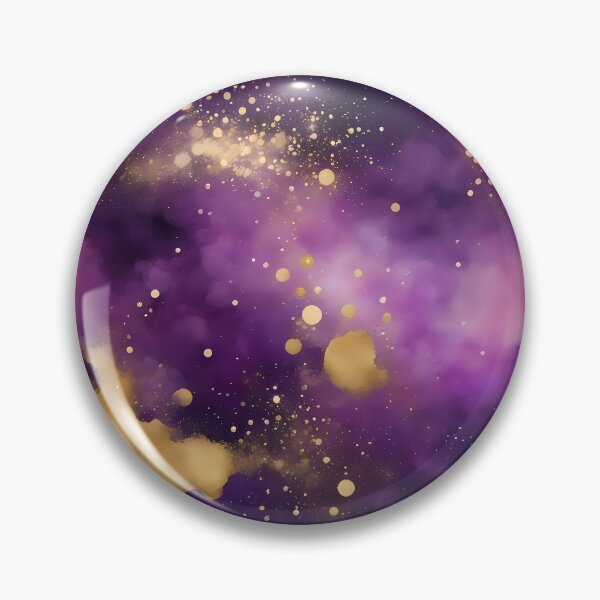 Item preview, Gold in the Purple Space designed and sold by CalmnessbyChoice.