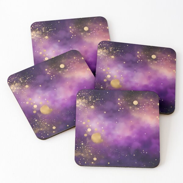 Item preview, Gold in the Purple Space designed and sold by CalmnessbyChoice.