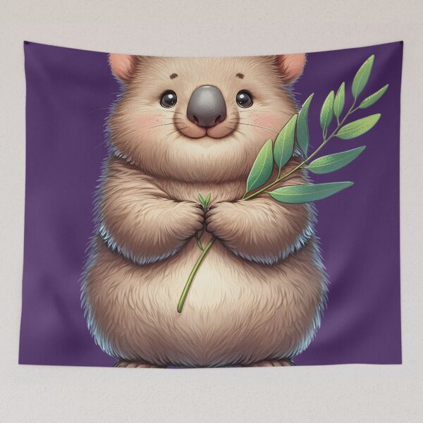 Item preview, Wombat Art #28 | Wombat Lovers designed and sold by ksgraphics222.