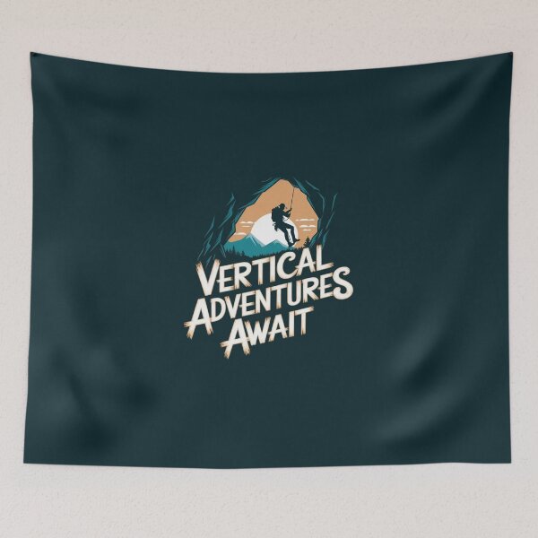 Item preview, Vertical Adventures Await designed and sold by Situstshirts.