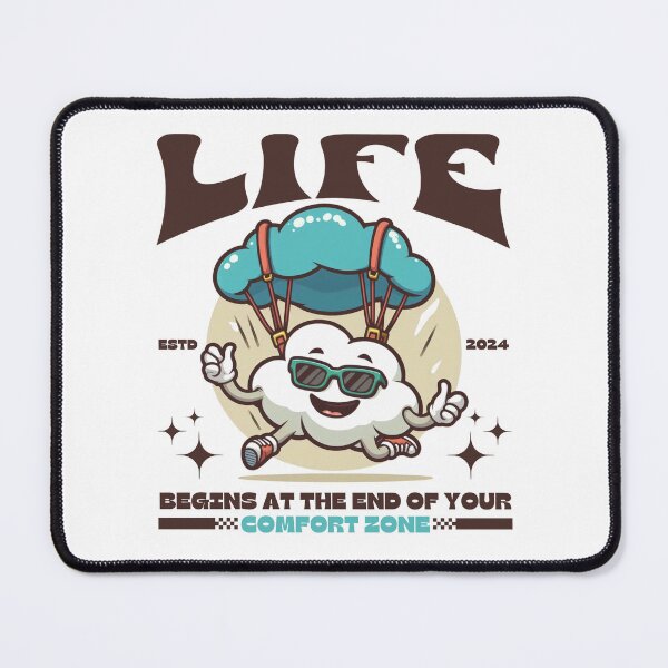 Item preview, Life begins at the end of your comfort zone designed and sold by Peerless-Prime.