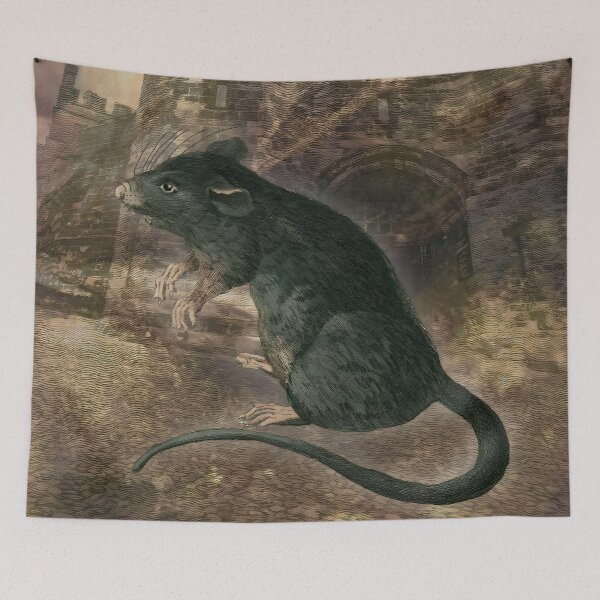 Item preview, Rat Nature Urban Rodent Wildlife designed and sold by SoulscapeStudio.