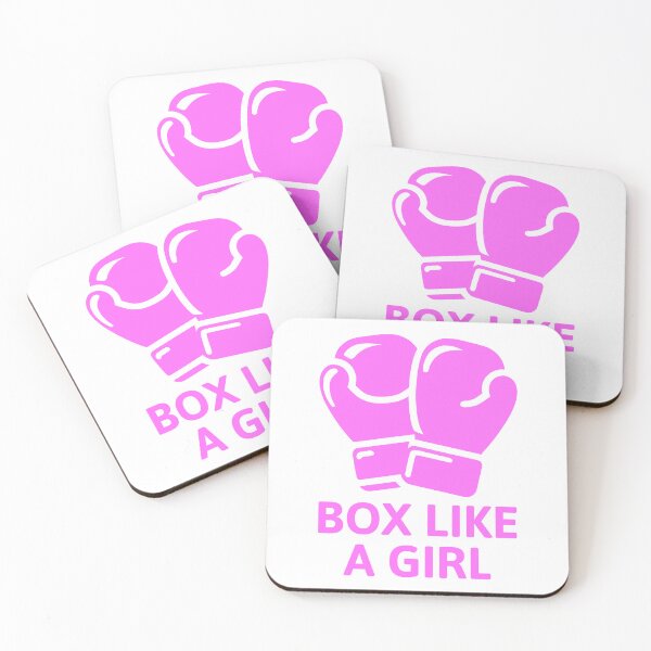 Item preview, Box Like A Girl! Pink Girls Boxing Club designed and sold by PMCreative.