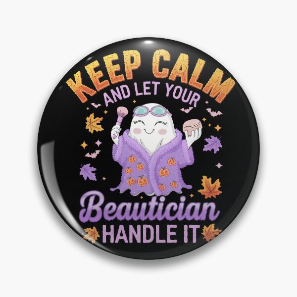 Item preview, Beautician | Beautician Life - Ghostly Glamour - Funny Halloween Glam Squad designed and sold by TheInkyOwl-TIO.