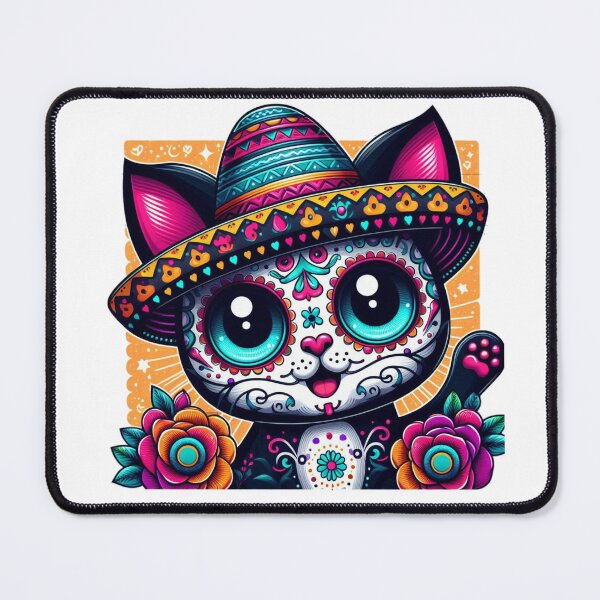 Item preview, Cat celebrate the day of deads designed and sold by Coollzone.