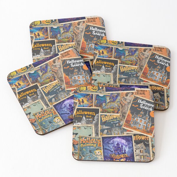 Item preview, Vintage Halloween Pages designed and sold by HematiteDesign.