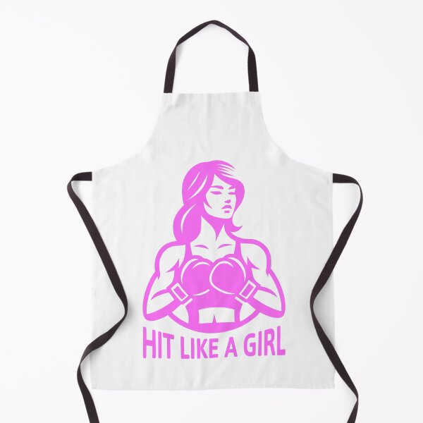 Item preview, Hit Like A Girl! Pink Girls Boxing Club designed and sold by PMCreative.