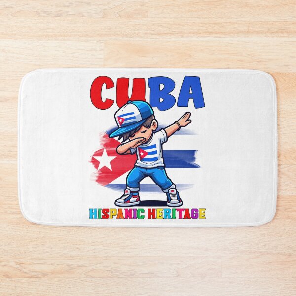 Item preview, Cuba Dabbing Kid Hispanic Heritage Celebration for Kids designed and sold by NUMAcreations.