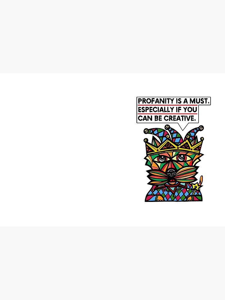 Thumbnail 3 of 3, Journal, "Profanity is a must, especially if you can be creative." designed and sold by 631art.