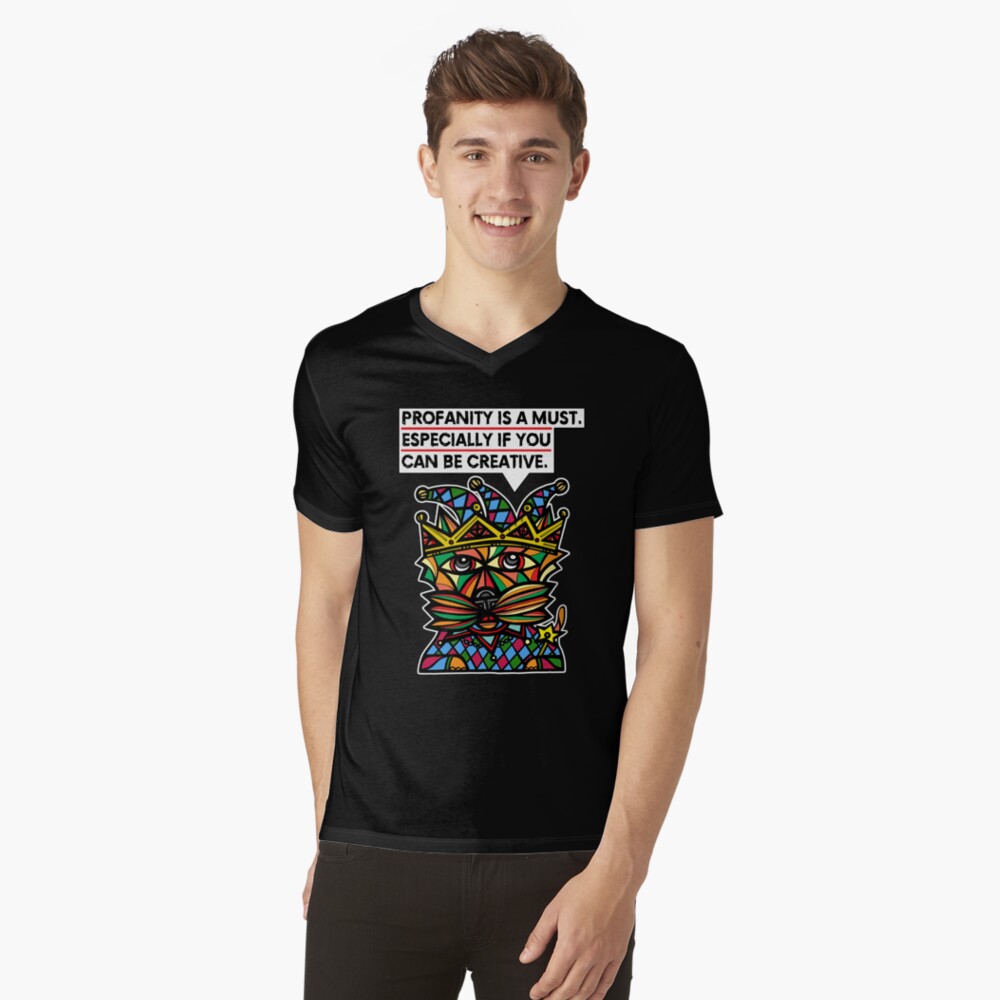 Item preview, V-Neck T-Shirt designed and sold by 631art.