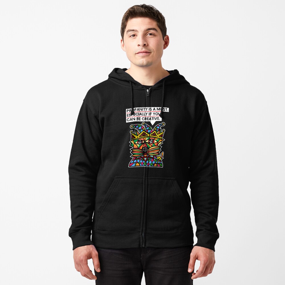 Item preview, Zipped Hoodie designed and sold by 631art.
