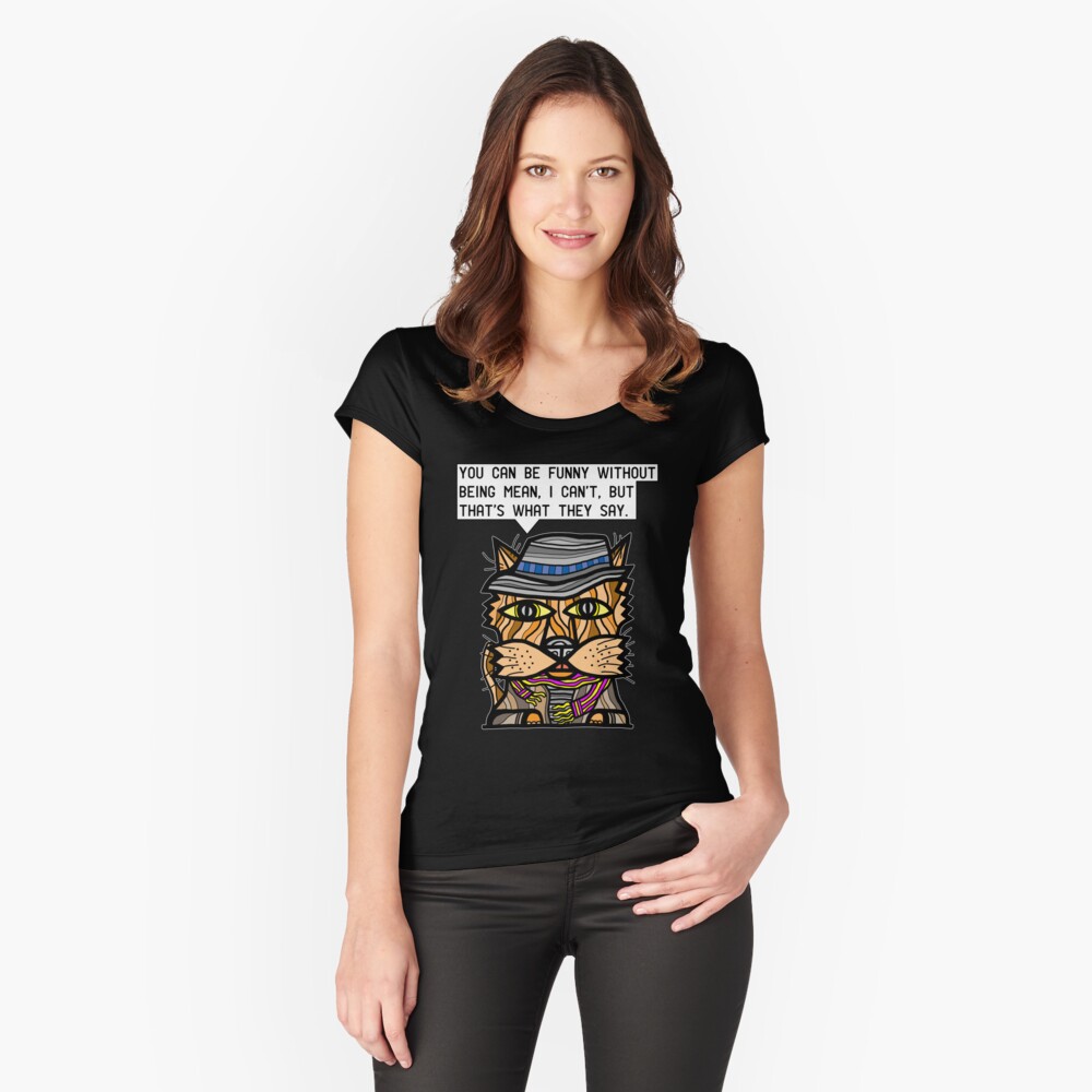 Item preview, Fitted Scoop T-Shirt designed and sold by 631art.