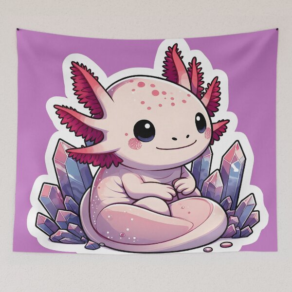 Item preview, Axolotl Art #109 | Axolotl Lovers designed and sold by ksgraphics222.