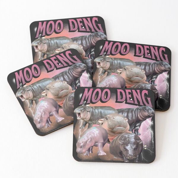 Item preview, Original MOO  DENG Pygmy hippo. designed and sold by No11DigitalArt.