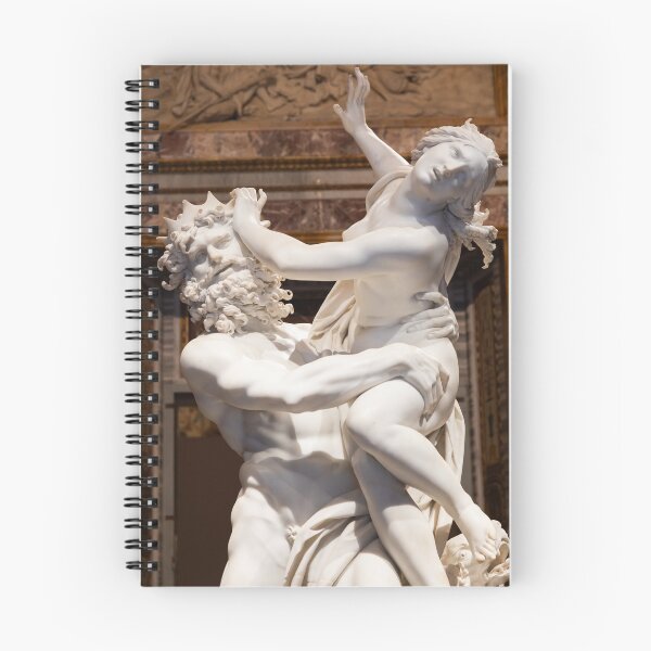 Item preview, Rome, Italy - Borghese Gallery - The abduction of Proserpina, by Gian Lorenzo Bernini, 1622 - white Carrara marble statue designed and sold by Paolo Modena Photography    -   Fine Italian Art.