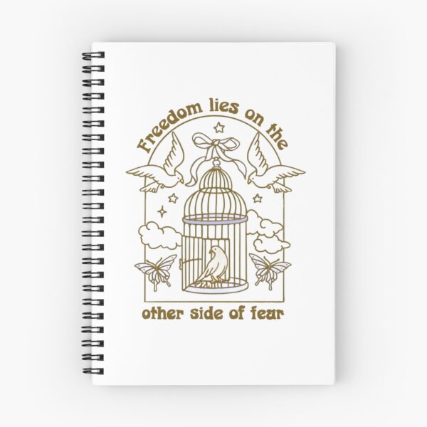 Item preview, freedom lies on the other side of fear designed and sold by indie cottage.