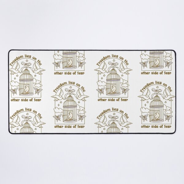 Item preview, freedom lies on the other side of fear designed and sold by indie cottage.