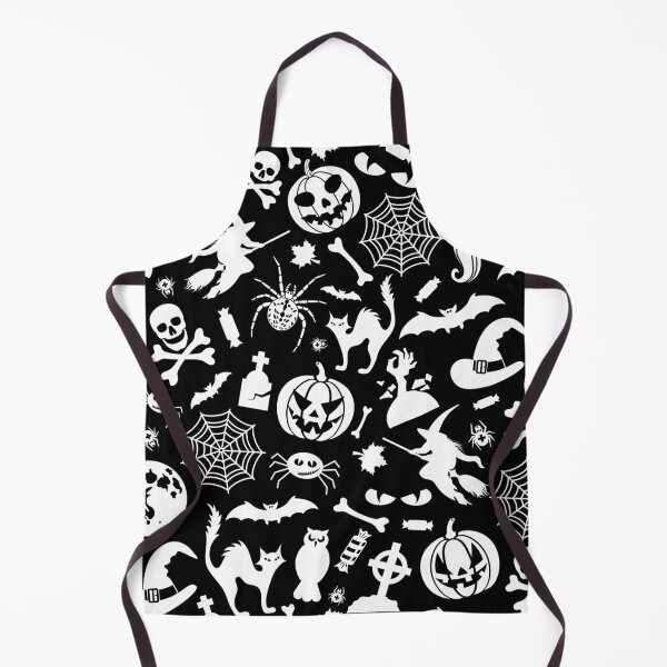 Item preview, halloween cute black pattern designed and sold by Cine Merch.