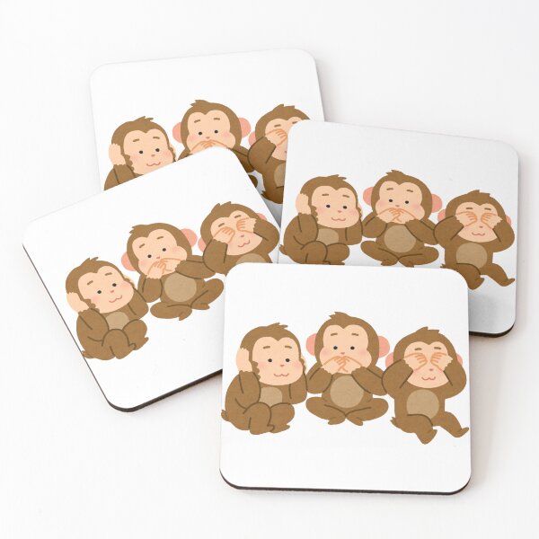 Item preview, 3 monkeys designed and sold by TiLLundPAULA.